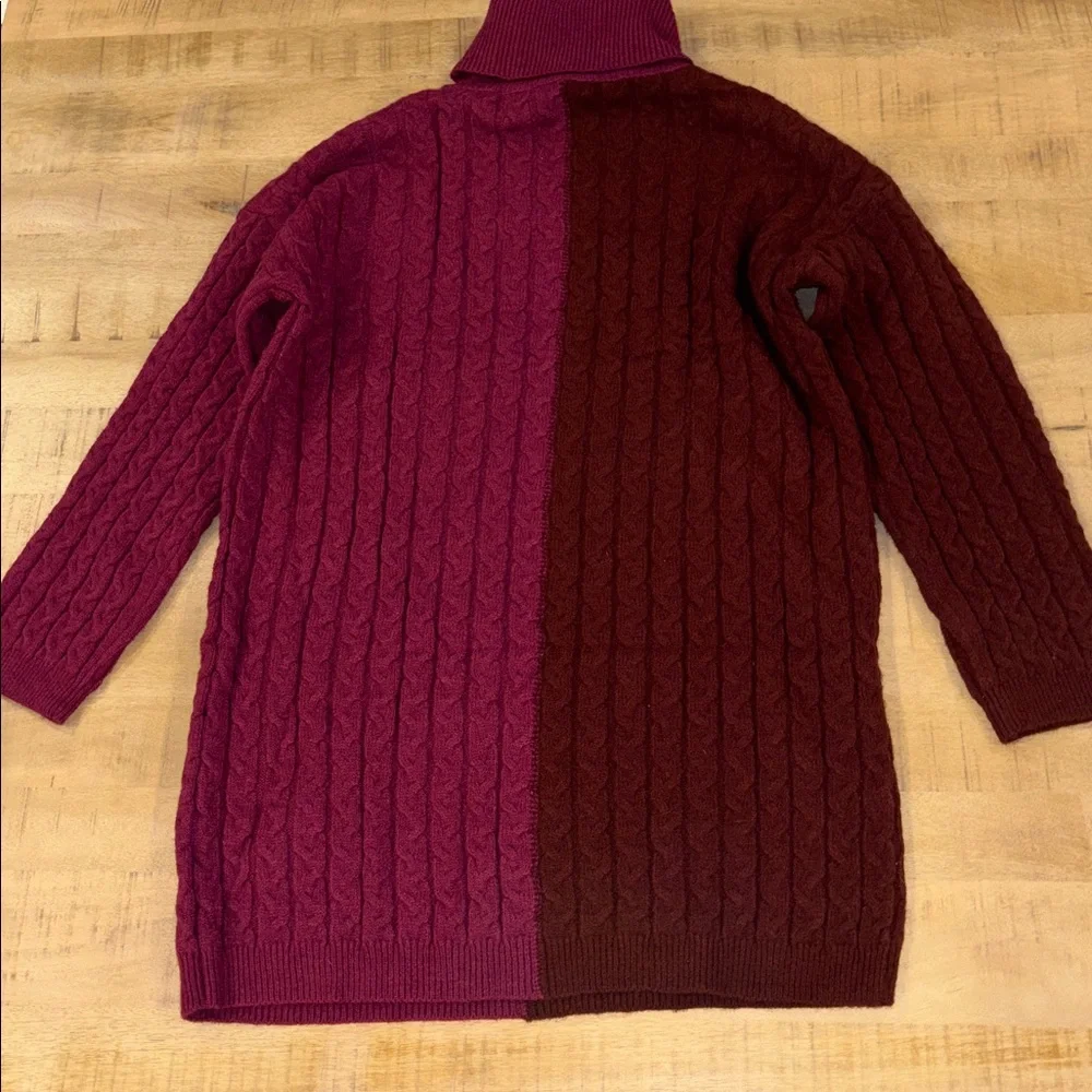 Entro Boutique Turtleneck Sweater Dress Large NWT NEW - Picture 6 of 7